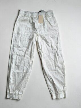 ELAN Women’s White Jogger Pants Size XL NEW NWT
